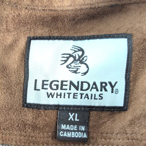 Legendary Whitetails Men's Casual Plaid Shirt - Rust, Black, Ivory - Picture 2 of 8